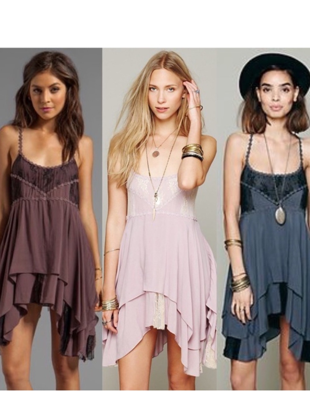 ISO Free People Lace Pieced Dress